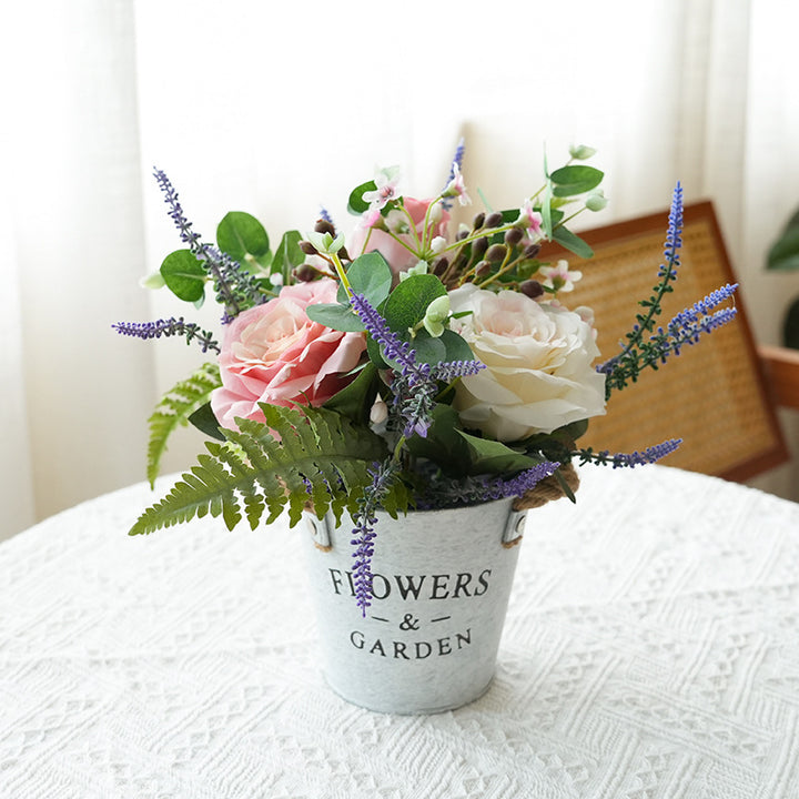 Decorative artificial flower bouquet Bowlift