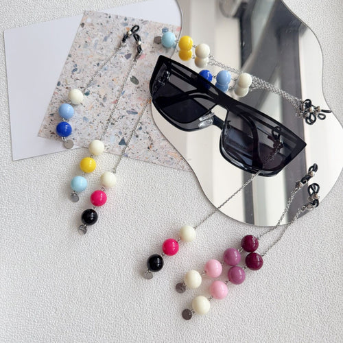Colorful Beaded Eyewear Chain Bowlift