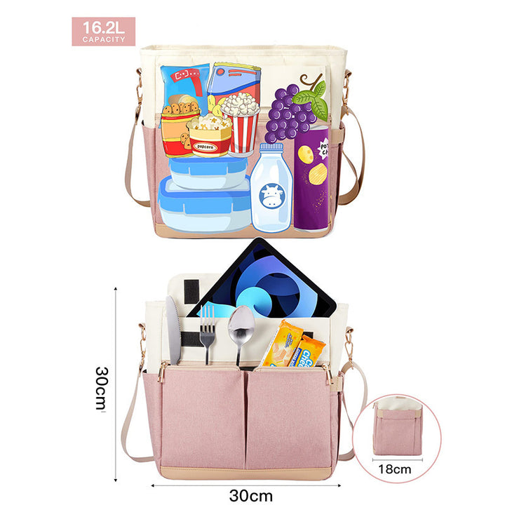 Laptop bag with multiple compartments Bowlift