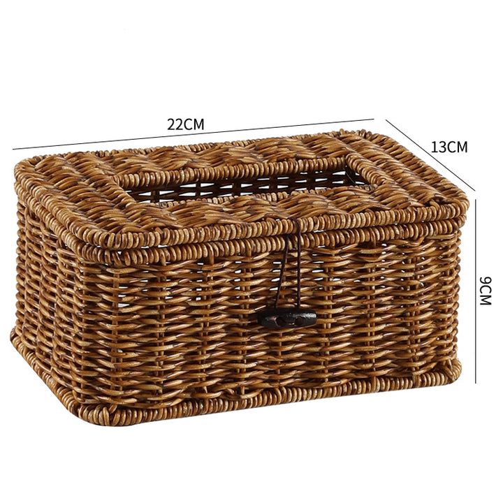 Decorative Handwoven Storage Box Bowlift