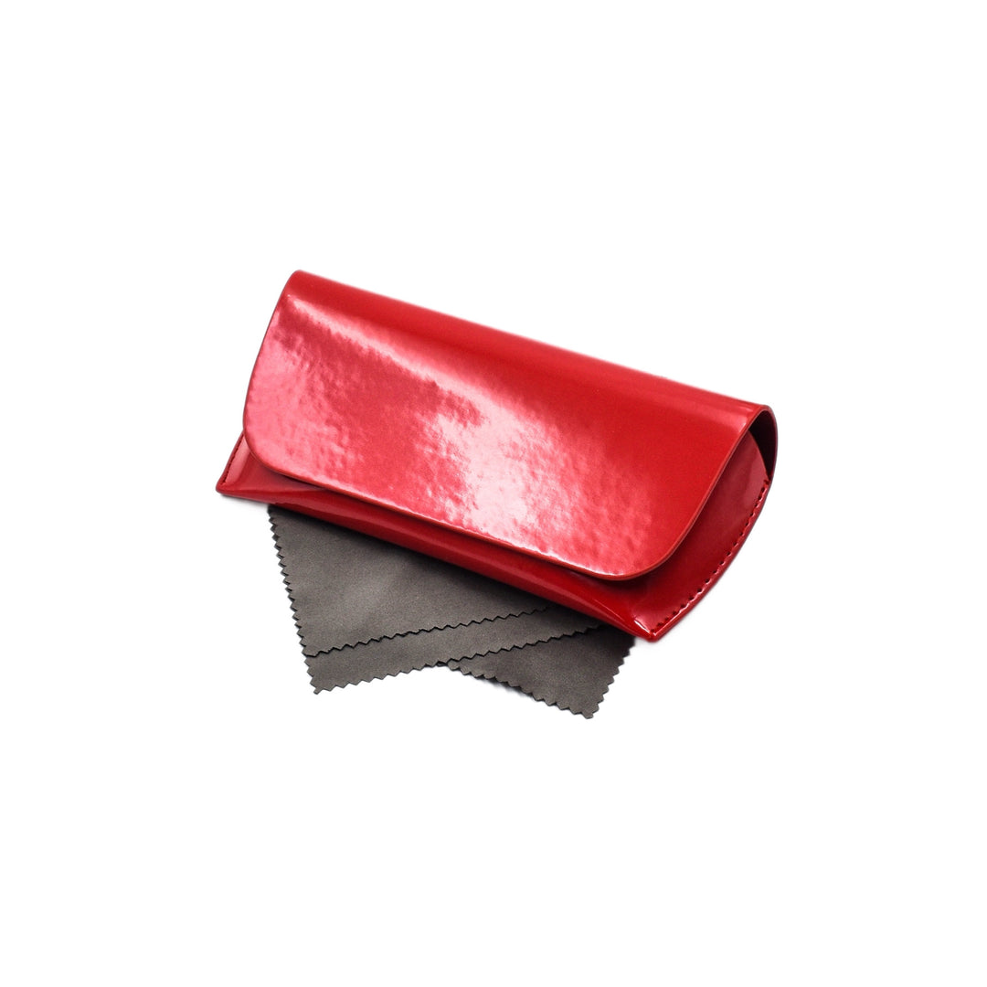 Chic Patent Leather Eyewear Case Bowlift