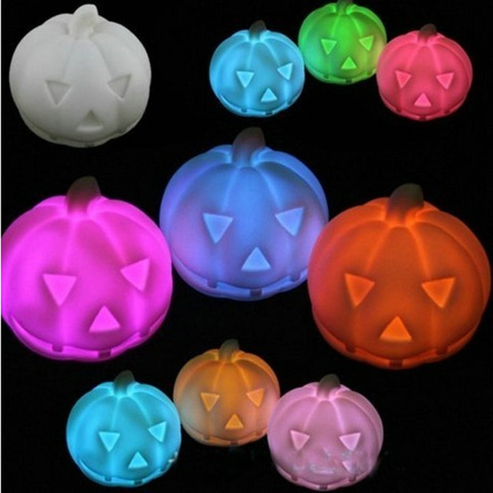 LED Pumpkin Decorative Night Light Bowlift
