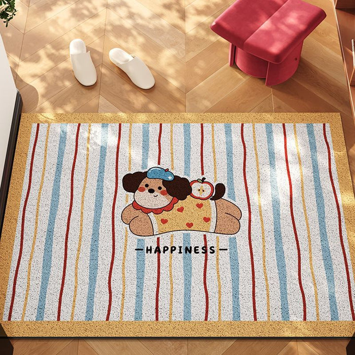 Children's Playful Cartoon Area Mat