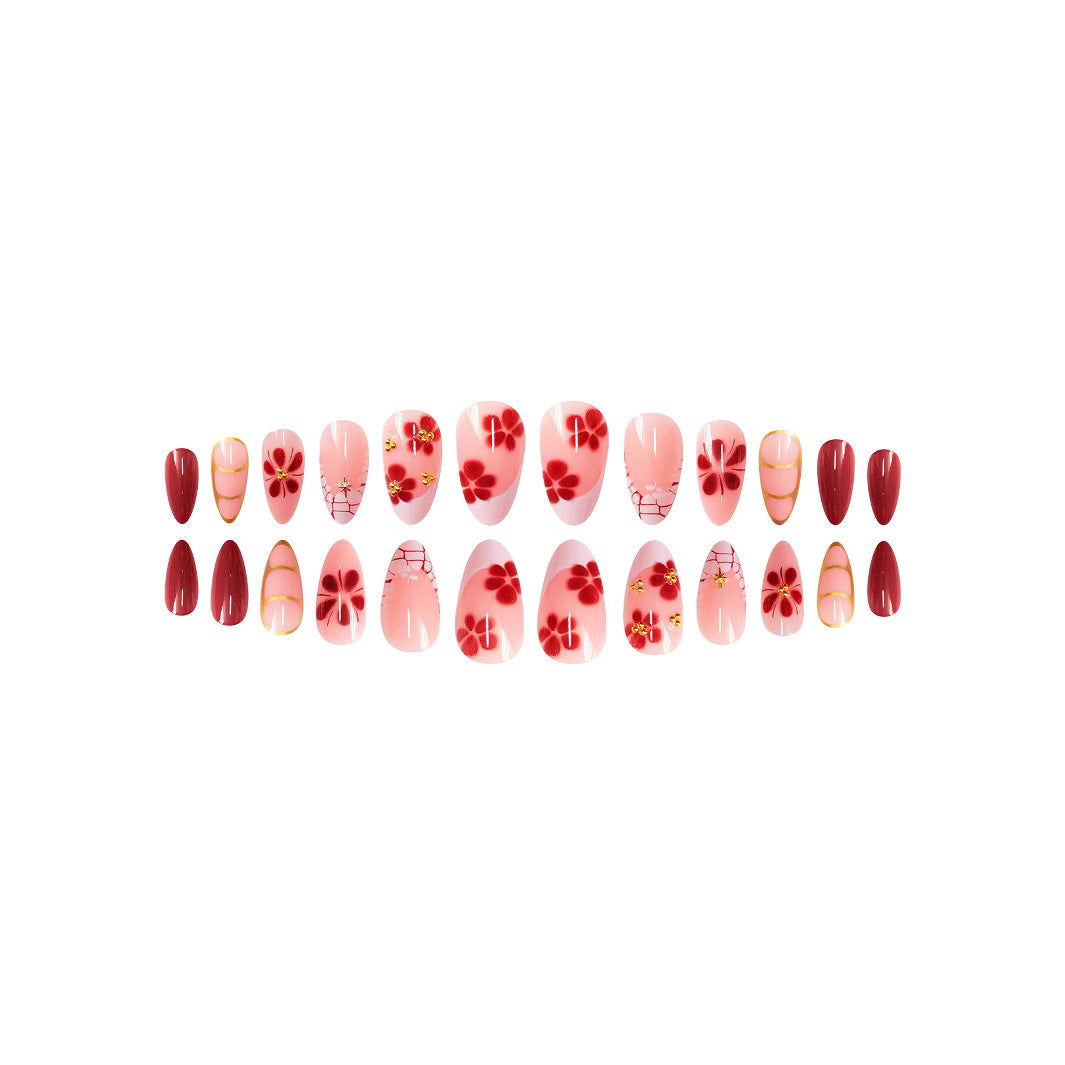 Artistic Almond Shaped Nail Enhancements Bowlift