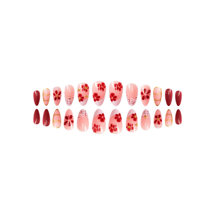 Artistic Almond Shaped Nail Enhancements Bowlift