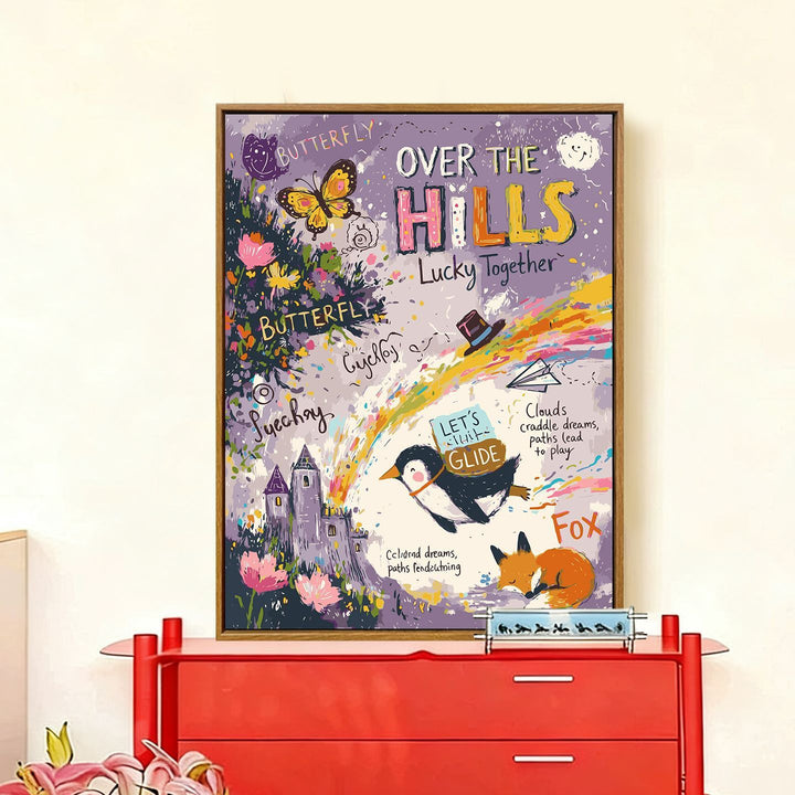 Whimsical Holiday-Themed Wall Art Bowlift