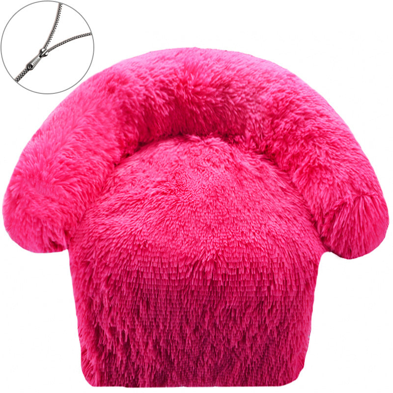 Plush  Armchair  Dog Bed