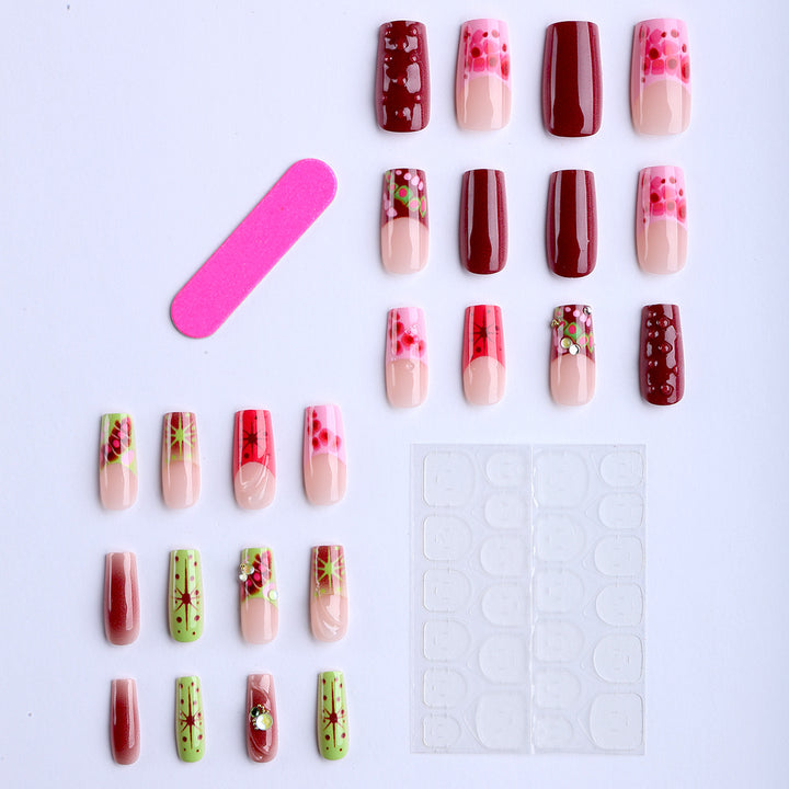 Artificial Fingernails with Original Designs Bowlift