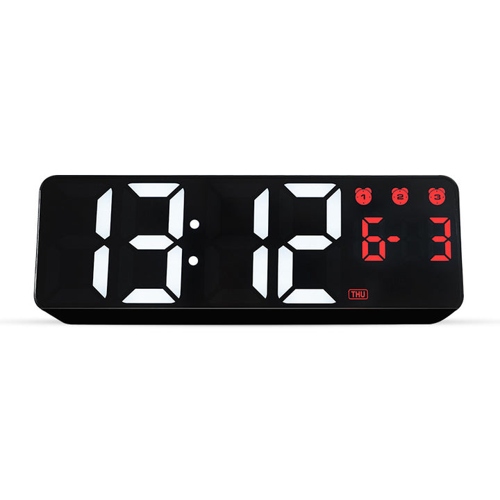 Digital watch with large LED display and multiple alarm function Bowlift