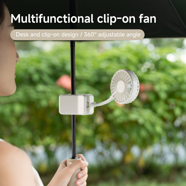 Unisex Portable Handheld Rechargeable Fan Bowlift