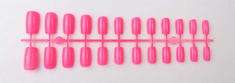Natural Glossy Press-On Nail Tips Bowlift