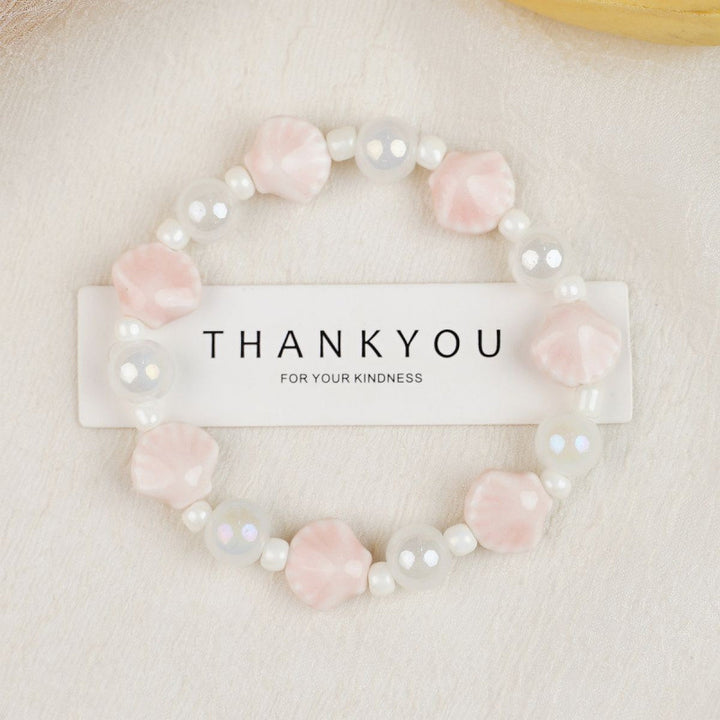 Heart-Shaped Beaded Bracelet Bowlift