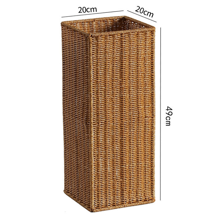 Rectangular Wicker Waste Bin Bowlift