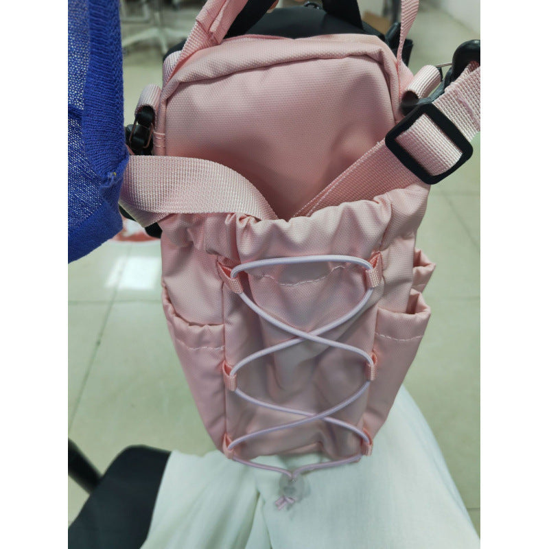 Compact Tote Bag with Elastic Lacing System Bowlift