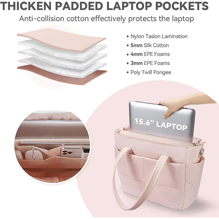 Multifunctional tote bag with organizer pockets Bowlift
