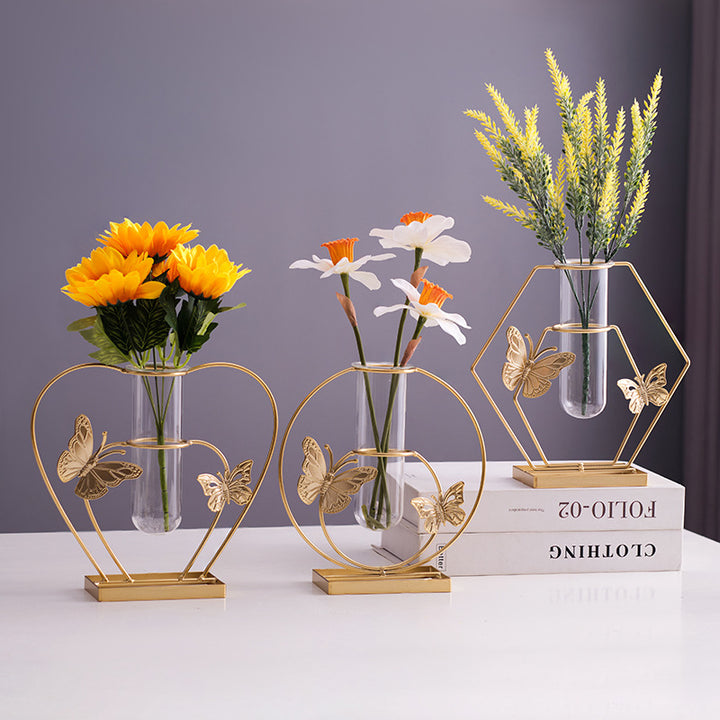 Geometric Butterfly Decor Vase Holder