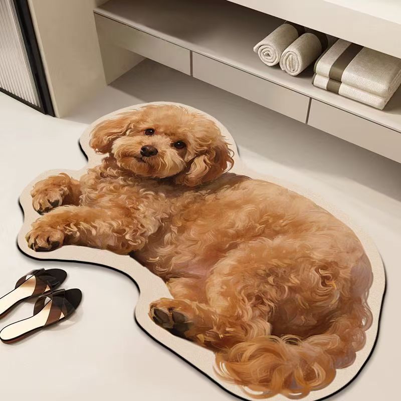 Cozy Cat-Shaped Bath Mat