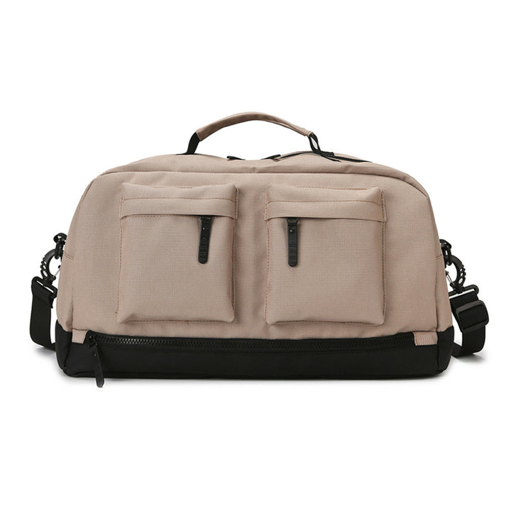 Sporty travel bag with two additional outer pockets Bowlift
