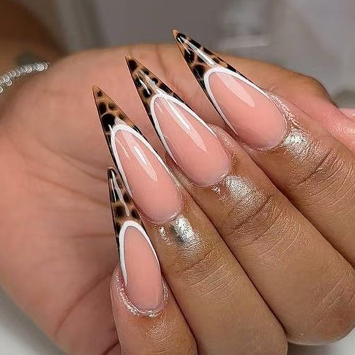 Artistic Stiletto Nail Art Bowlift