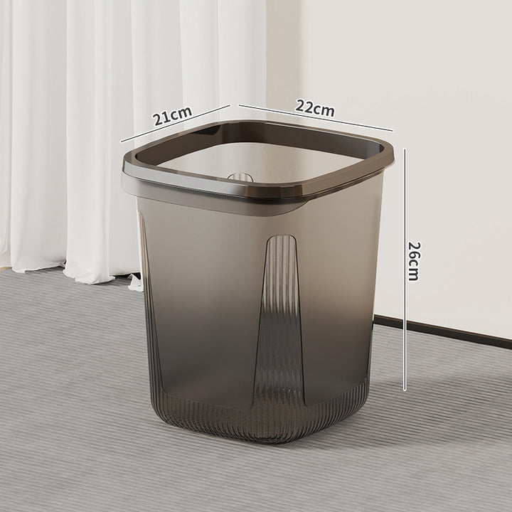 Women's elegant and practical waste bin with ergonomic handle Bowlift
