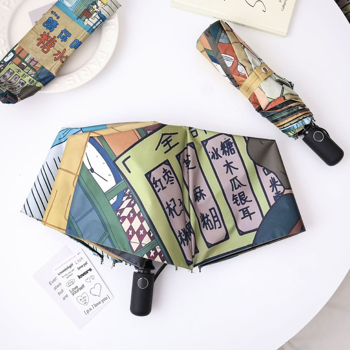 Ladies' creative children's umbrella with animal motif Bowlift