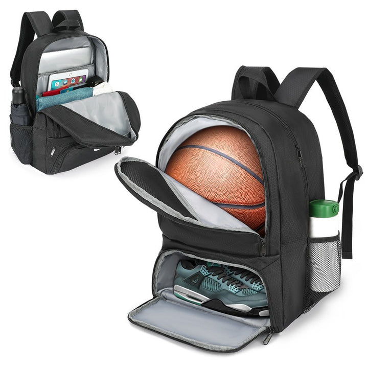 Multi-Compartment Basketball Backpack Bowlift