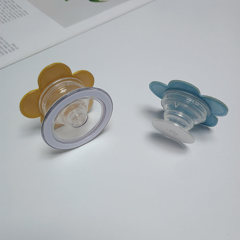 Decorative Flower Compact Mirror Bowlift