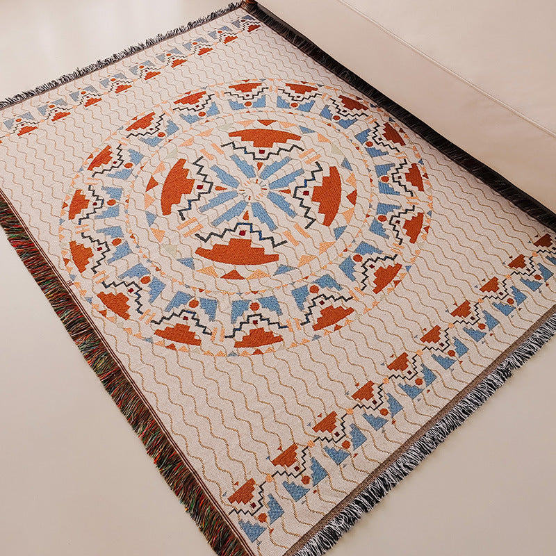 Whimsical Artistic Tapestry Throw Blanket