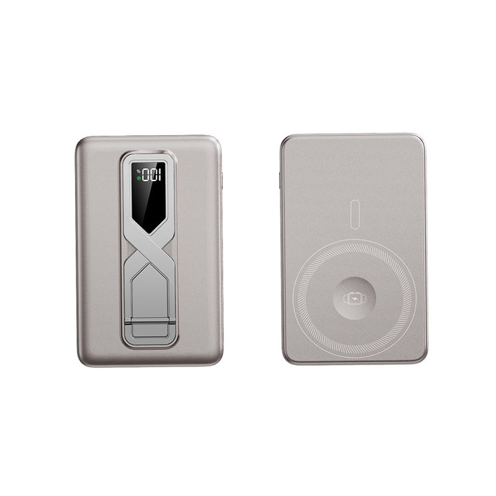 Wireless power bank with digital display and fast charging technology Bowlift