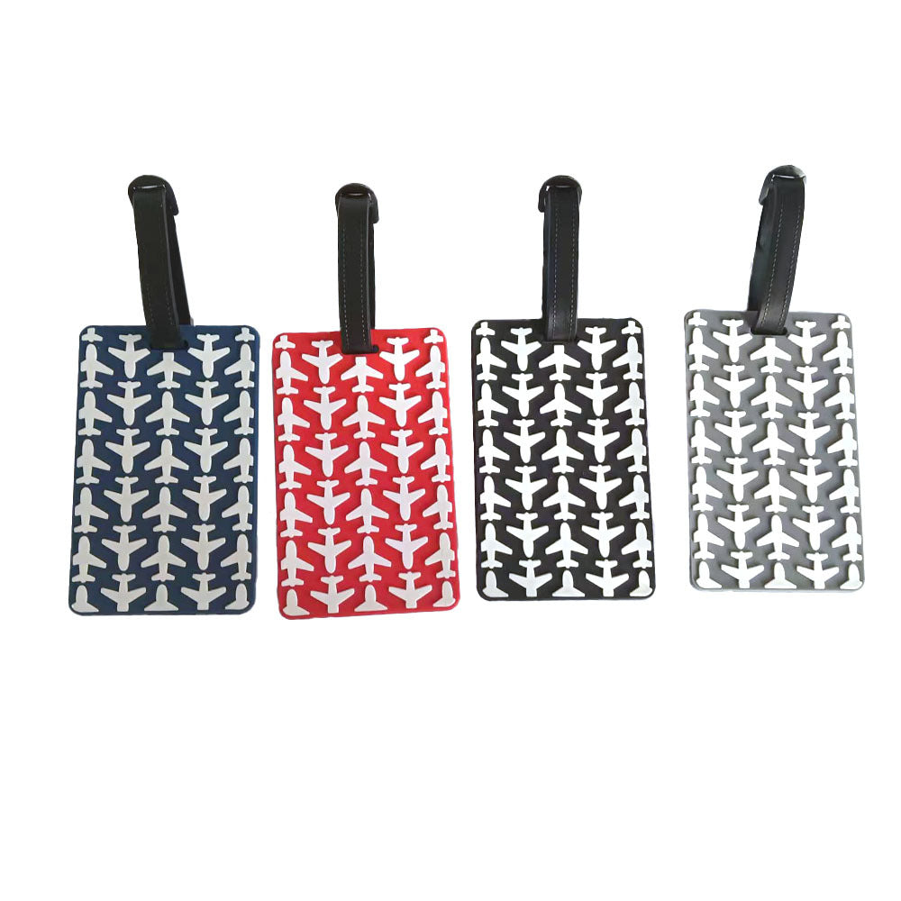 Unisex Luggage Tag with Creative Airplane Pattern Bowlift