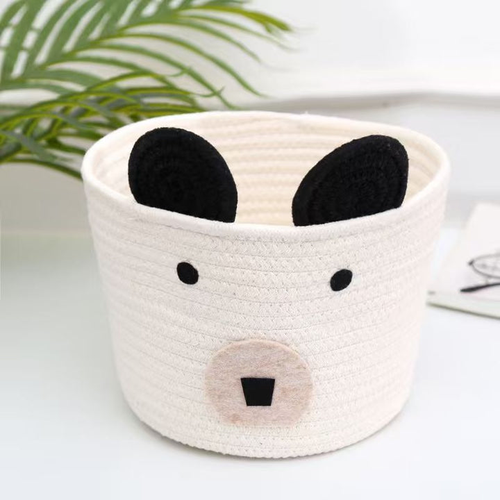 Cute Animal-Themed Storage Basket