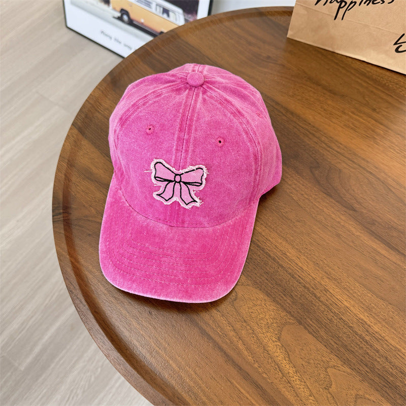 Women's Vintage-Inspired Graphic Baseball Cap Bowlift