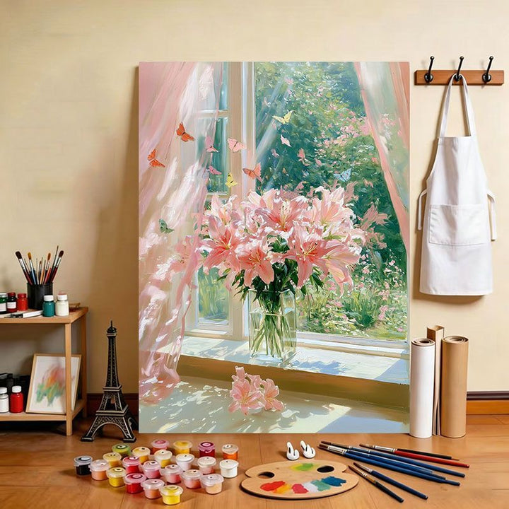 Artistic Floral Still Life Painting Kit Bowlift