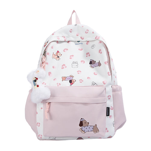Adorable Dog-Themed School Backpack