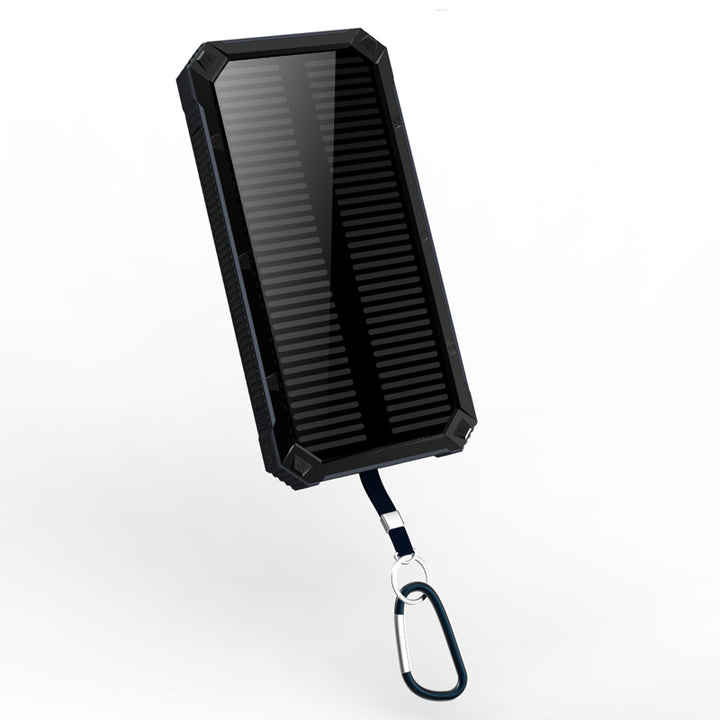 Portable Solar Power Bank with Fast Charging Function and Wireless Charging Adapter Bowlift