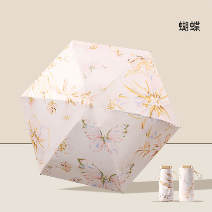 Women's Folding Umbrella Bowlift