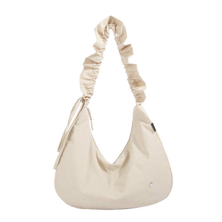 Soft Fabric Slouchy Shoulder Bag Bowlift