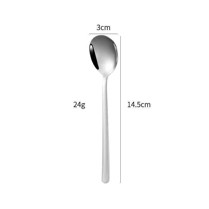 Elegant dessert spoon with luxurious golden surface Bowlift