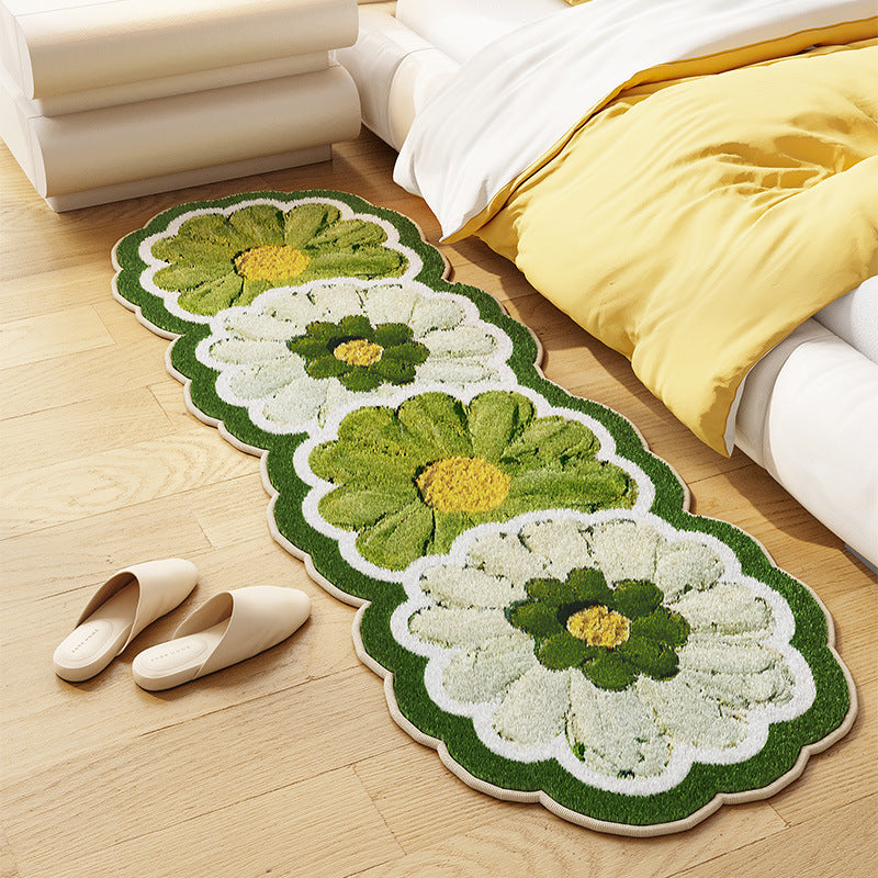 Decorative Floral Runner Rug