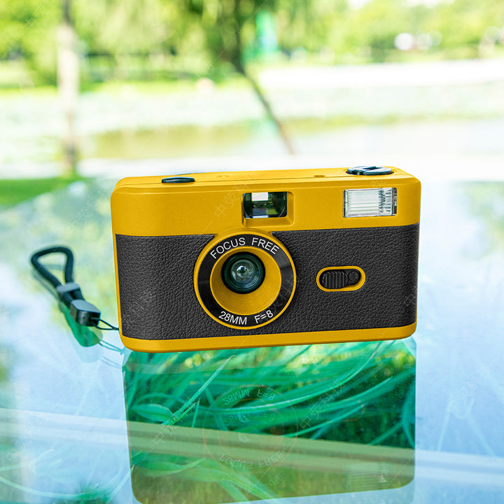 Reusable Film Camera with Flash Bowlift