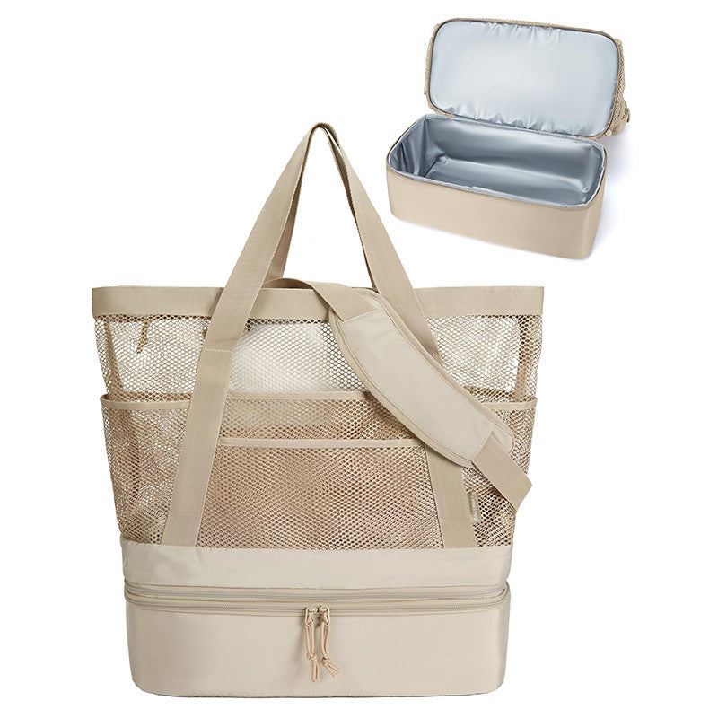 Durable cooler bag with practical removable inner compartment Bowlift