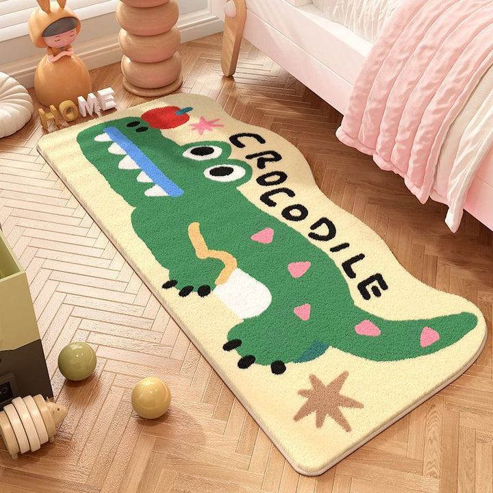 Playful Puppy-Shaped Area Rug