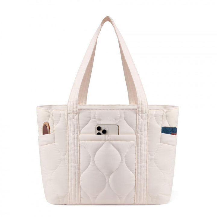 Padded everyday bag with practical compartments Bowlift