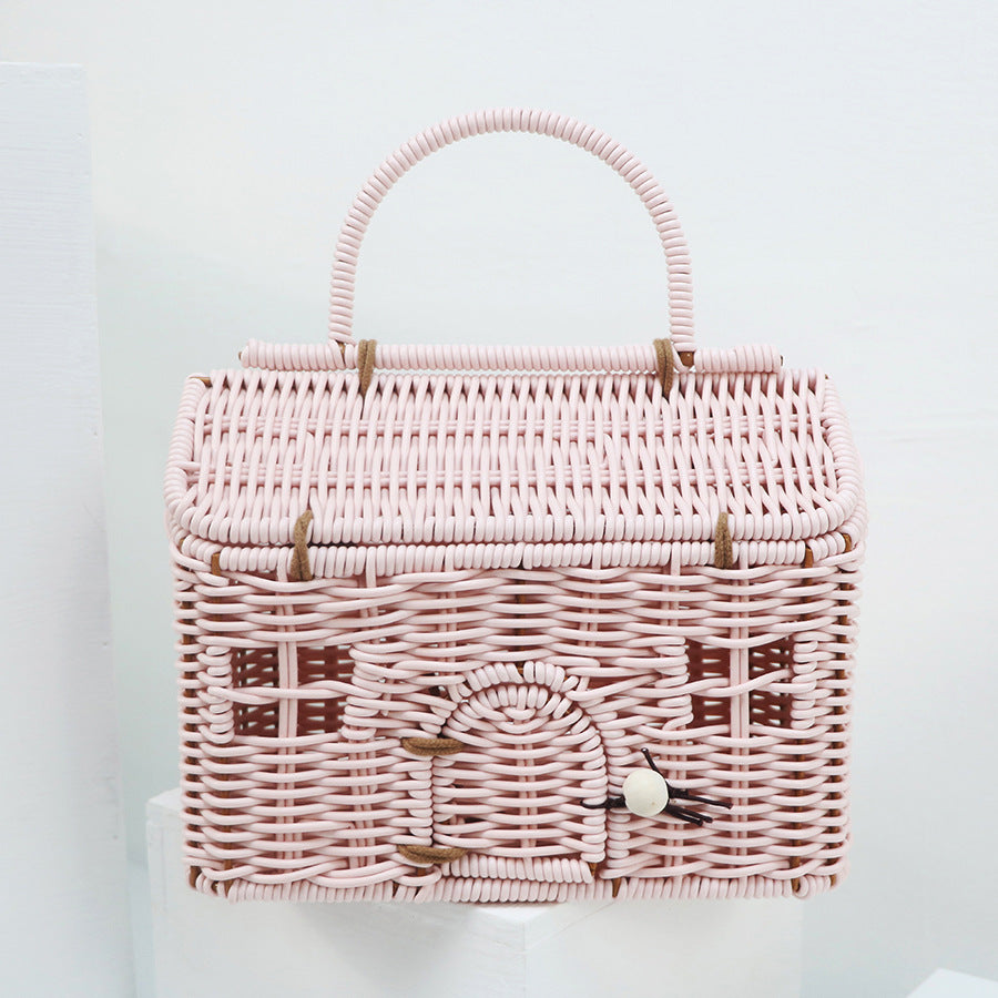 Handcrafted storage basket in the house design Bowlift