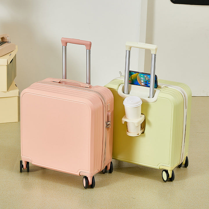 Compact Rigid Carry-On Suitcase Bowlift