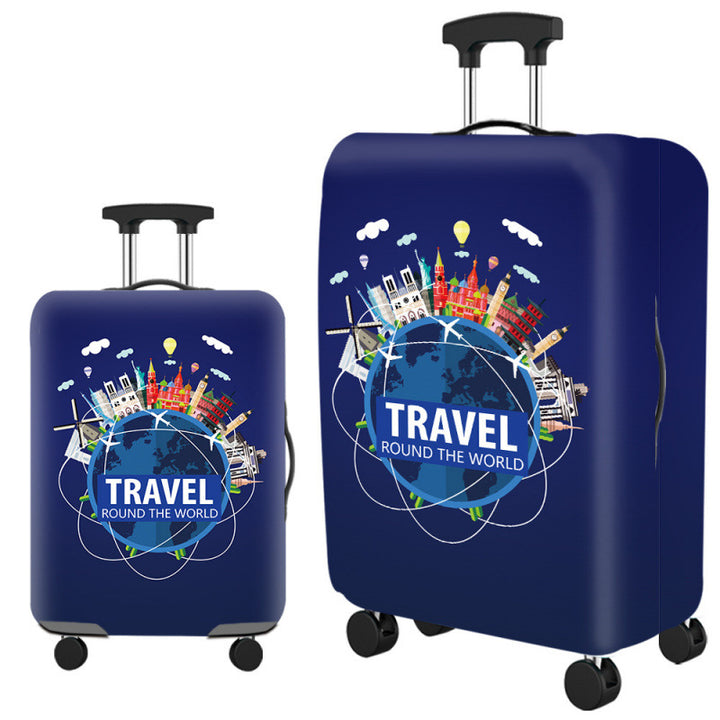 Artistic Travel Hard Shell Suitcase Bowlift