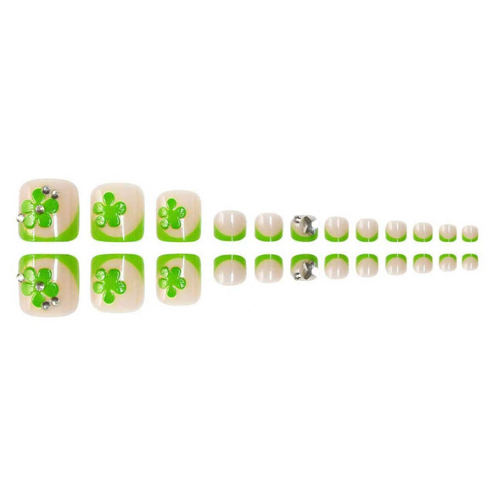 Decorative Toe Nail Art Extensions Bowlift