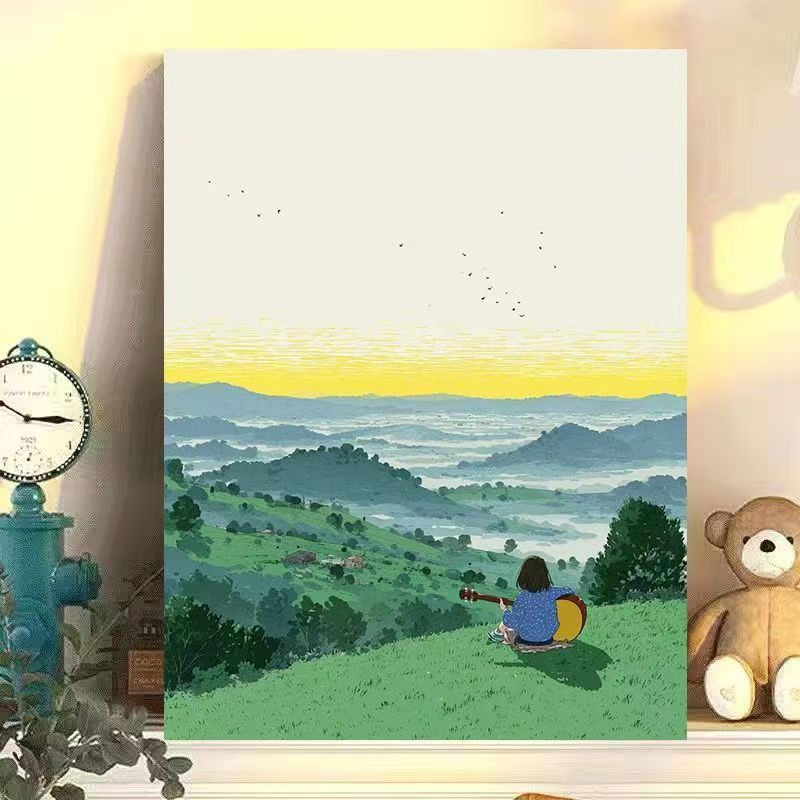 Scenic Nature Landscape Wall Art Bowlift