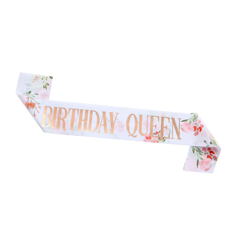Women's Festive Crown with Elegant Sash Bowlift