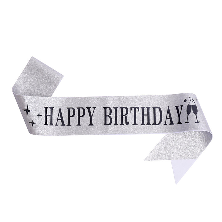 Women Funkenkrone with "Happy Birthday" lettering Bowlift